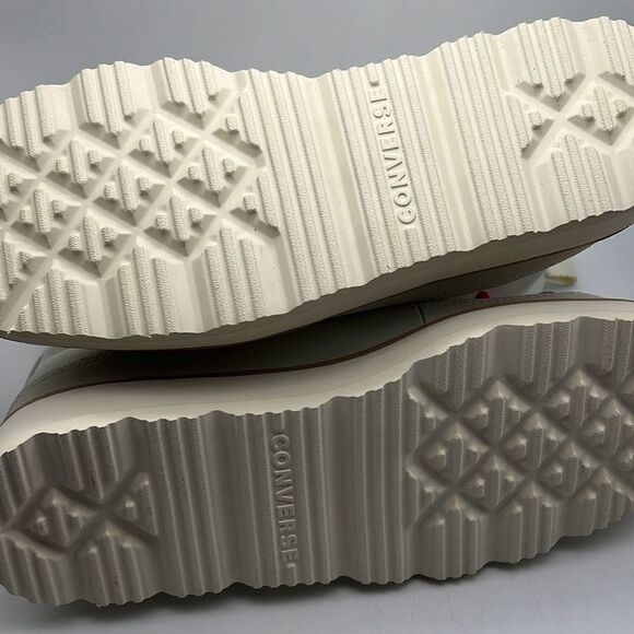 Converse Chuck Taylor Crafted Boot Hi Egret/Ivory/Pink 173212C M 8.5 | W 10- NWB - Picture 11 of 13